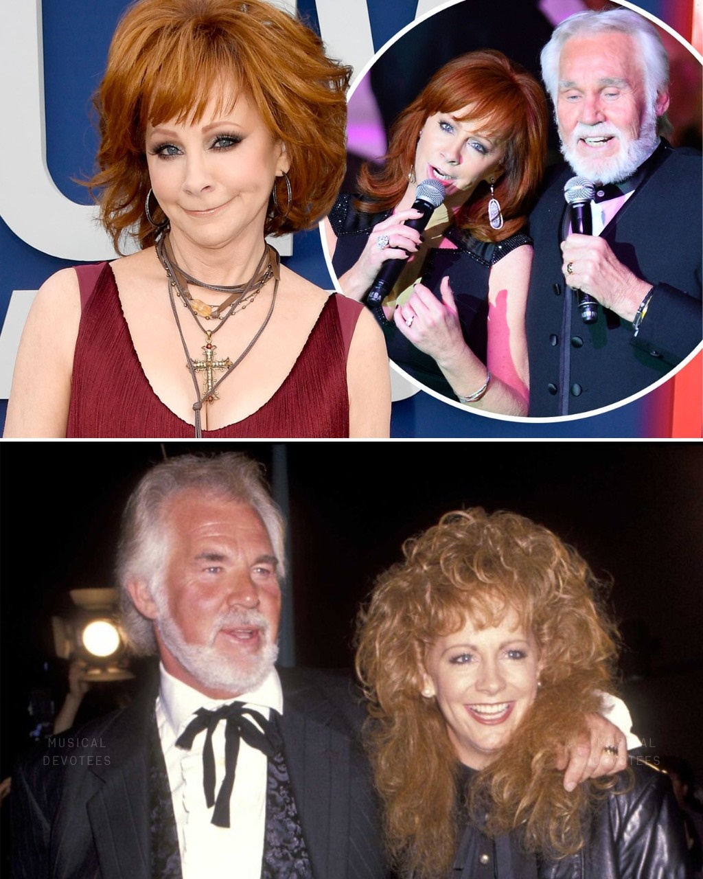 Country legends Kenny Rogers and Reba McEntire delivered a jawdropping